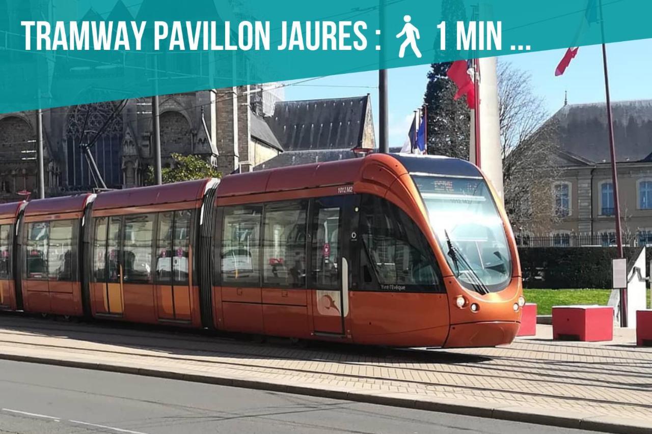 Apartamento Tramway 8 Jaures Cosy Proche Gare Le Mans Exterior foto